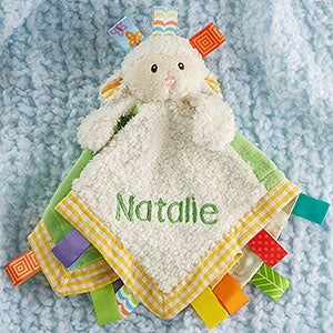 personalized lamb blanket