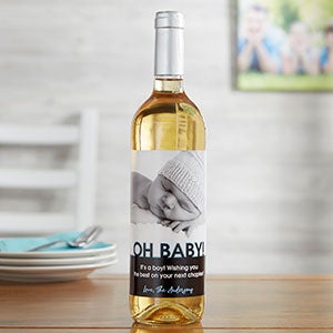 Any Occasion Wine Bottle Label With Photo