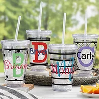 Name Fun Personalized 17 oz. Acrylic Insulated Tumbler