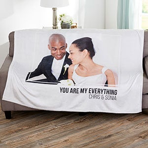 Wedding Photo 60x80 Fleece Blanket