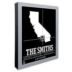 LA Kings Personalized NHL Wall Art