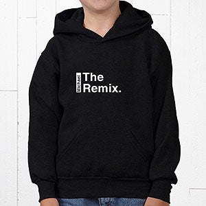 The Legend Continues Personalized Father & Son - Kids Sweatshirt - Youth Large (12/14) - Black