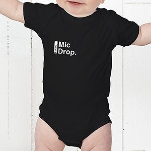 The Legend Continues Personalized Father & Son - Baby Bodysuit - Infant 12 Months - Grey