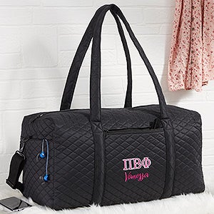 0 Pi Beta Phi Personalized Duffle Bag