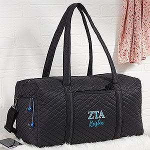 0 Zeta Tau Alpha Personalized Duffle Bag