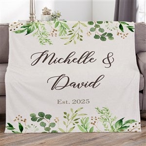 Laurels Of Love 60x80 Fleece Blanket