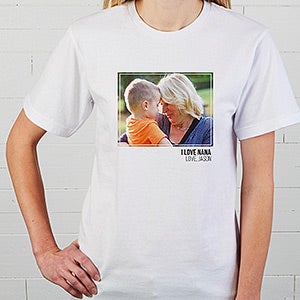 Photo Hanes T-Shirt For Her - Adult Large - Black