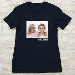 Custom Photo Personalized Next Level Fitted Tee