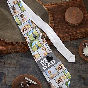 Personalized Photo Tie - His Favorite Faces