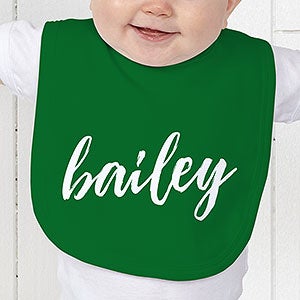 Just Being Me Personalized Baby Bib