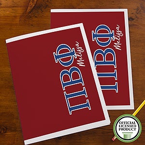 0 Pi Beta Phi Sorority Personalized Folders