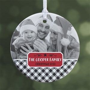 Photo Christmas Ornament - Farmhouse Christmas