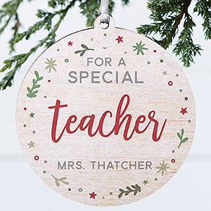 You Are Special Personalized Ornament - 1 Sided Wood