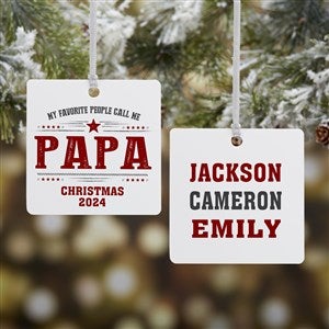 Personalized Ornaments - My Favorite People
