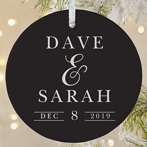 All About The Big Day Personalized Wedding Ornament - Large