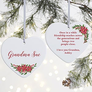 2-Sided For Someone Special Personalized Ornament