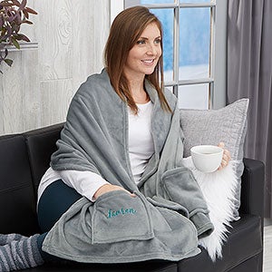 Stylish Name Personalized Cuddle Wrap - #21787