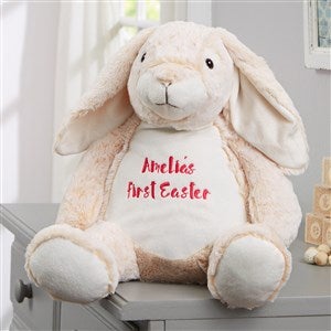 Personalized Bunny Stuffed Animal 16 Plush Toy - Easter Gifts For Kids