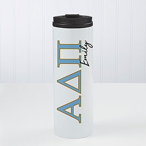 0 Alpha Delta Pi Sorority Personalized Travel Tumbler