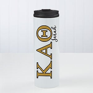 0 Kappa Alpha Theta Sorority Personalized Travel Tumbler