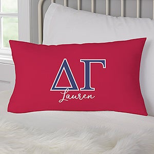 0 Delta Gamma Personalized Lumbar Pillow