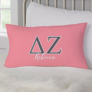 0 Delta Zeta Personalized Lumbar Pillow
