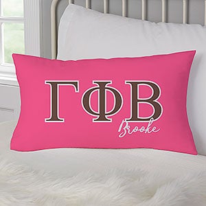 0 Gamma Phi Beta Personalized Lumbar Pillow