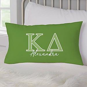 0 Kappa Delta Personalized Lumbar Pillow