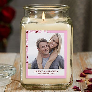 Custom Photo Spa Candle