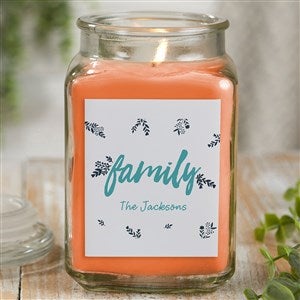 Cozy Home 18 oz Walnut Coffee Cake Scented Rustic Candle Jar