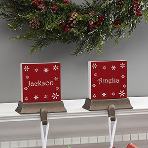 Winter Wonderland Personalized Stocking Holders