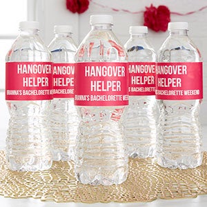 Personalized Water Bottle Labels - Expressions - 24 labels
