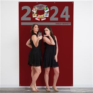 Personalized Graduation Photo Booth Backdrop