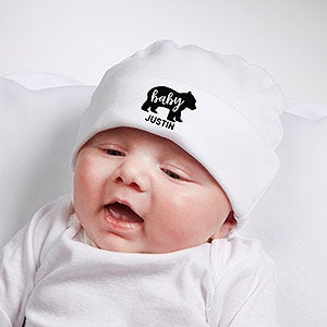 Baby Bear Personalized Baby Hat