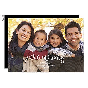 We're Moving Holiday Card - Set of 15