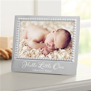 Mariposa Personalized Baby Statement Frame - Horizontal