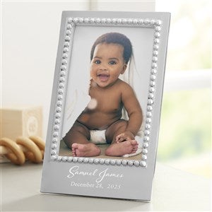 Mariposa Personalized Baby Statement Frame - Vertical