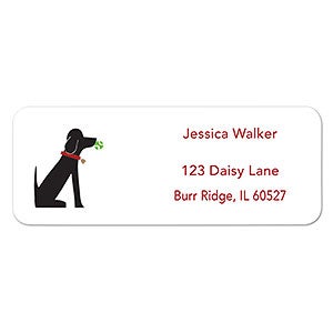 Doggie Decorators Return Address Labels - 1 set of 60