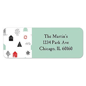 Baby It's Cold Outside Address Labels - 1 set of 60