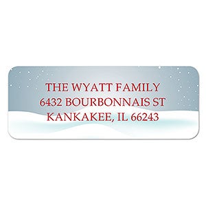 Christmas Reindeer Address Labels - 1 set of 60