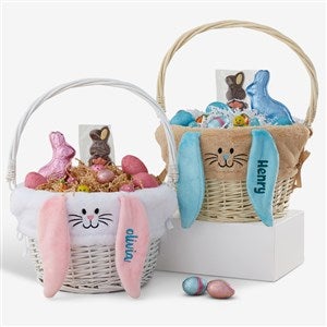Easter Bunny Personalized Easter Baskets - 22546
