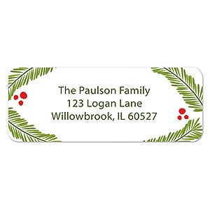 Comfort & Joy Return Address Labels  - 1 set of 60