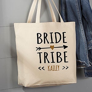 Bride Tribe Small Canvas Tote Bag