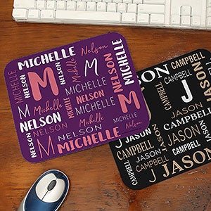 Notable Name Personalized Mouse Pad