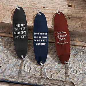 Custom Fishing Lures - Add Any Text