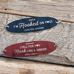 Personalized Fishing Lures - Romantic Gifts
