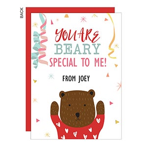 Beary Special Premium Valentine's Day Card - Set of 5