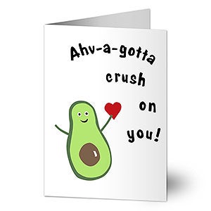 Avocado Love Premium Greeting Card