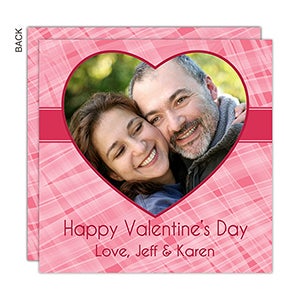 Red Heart Premium Valentine's Day Photo Card - Set of 5