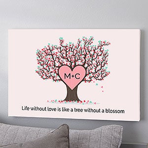 Tree Of Love 16x24 Canvas Print